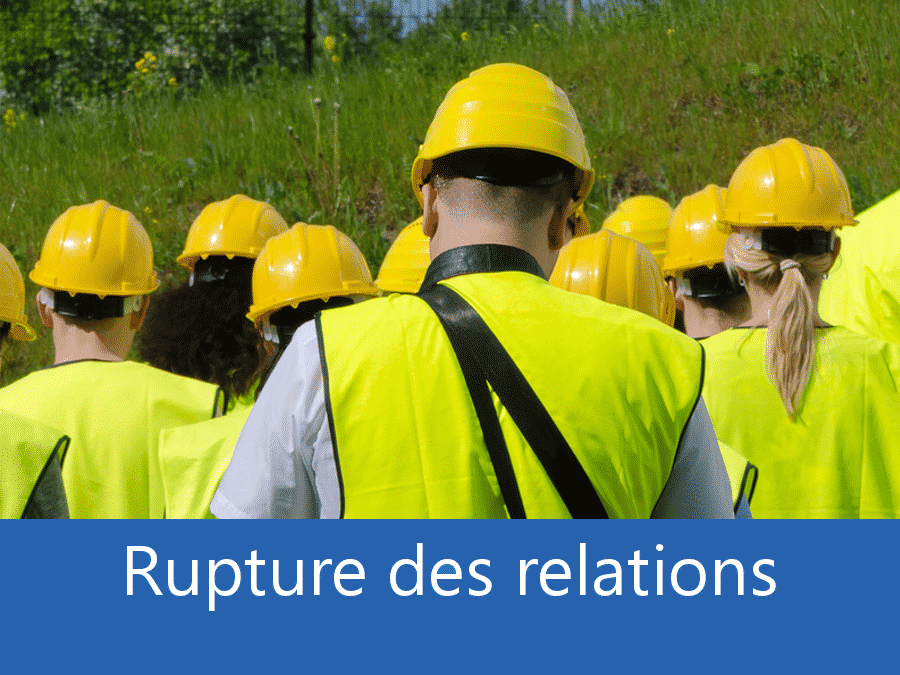 Rupture des relation chantier 77, problèmes dialogue entreprise bâtiment Chelles, solution rupture des relation sur chantier Melun, expert problème chantier Meaux,